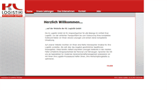 Desktop Screenshot of kl-logistik.de